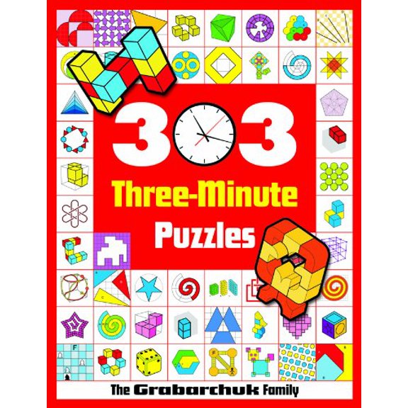 Pre-Owned 303 Three-Minute Puzzles Paperback
