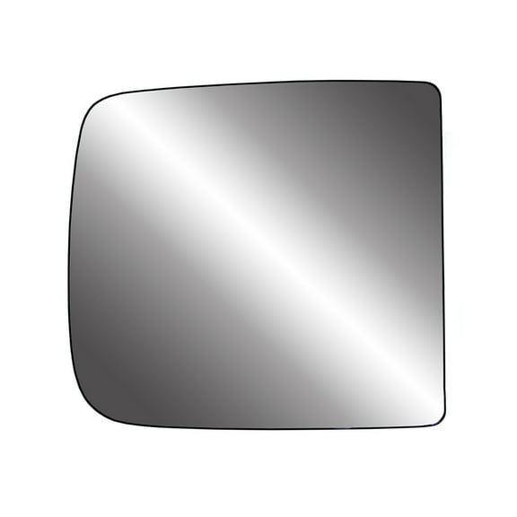 30315 - Fit System Passenger Side Heated Mirror Glass w/ backing plate, 09-19 Ram 1500, 10-19 2500/3500, tow mirror big lens, w/o BSDS, 7 1/8" x 7 9/16" x 9 1/2" Fits select: 2009-2012 DODGE RAM 1500