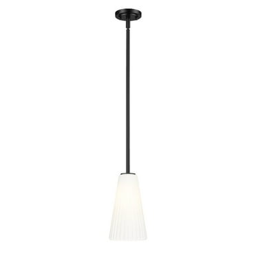 3033-6MB-Z-Lite-Emily - 6 Light Chandelier In Transitional Style-25.5 Inches Tall and 38 Inches Wide-Matte Black Finish
