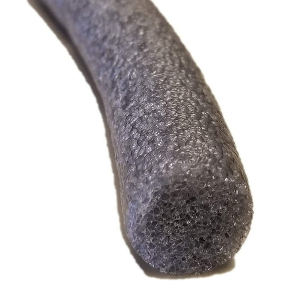 30381 Pre-Caulking Filler Rope Backer Rod Roll, 100' Length x 3/8" Width, Grey - 1