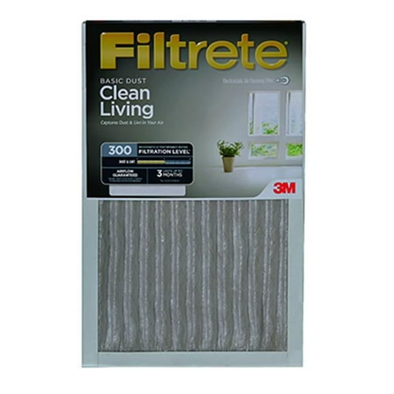 303DC-6 Gray Dust Reduction Filtrate Filter, 20 x 25 x 1 in. - Pack of 6