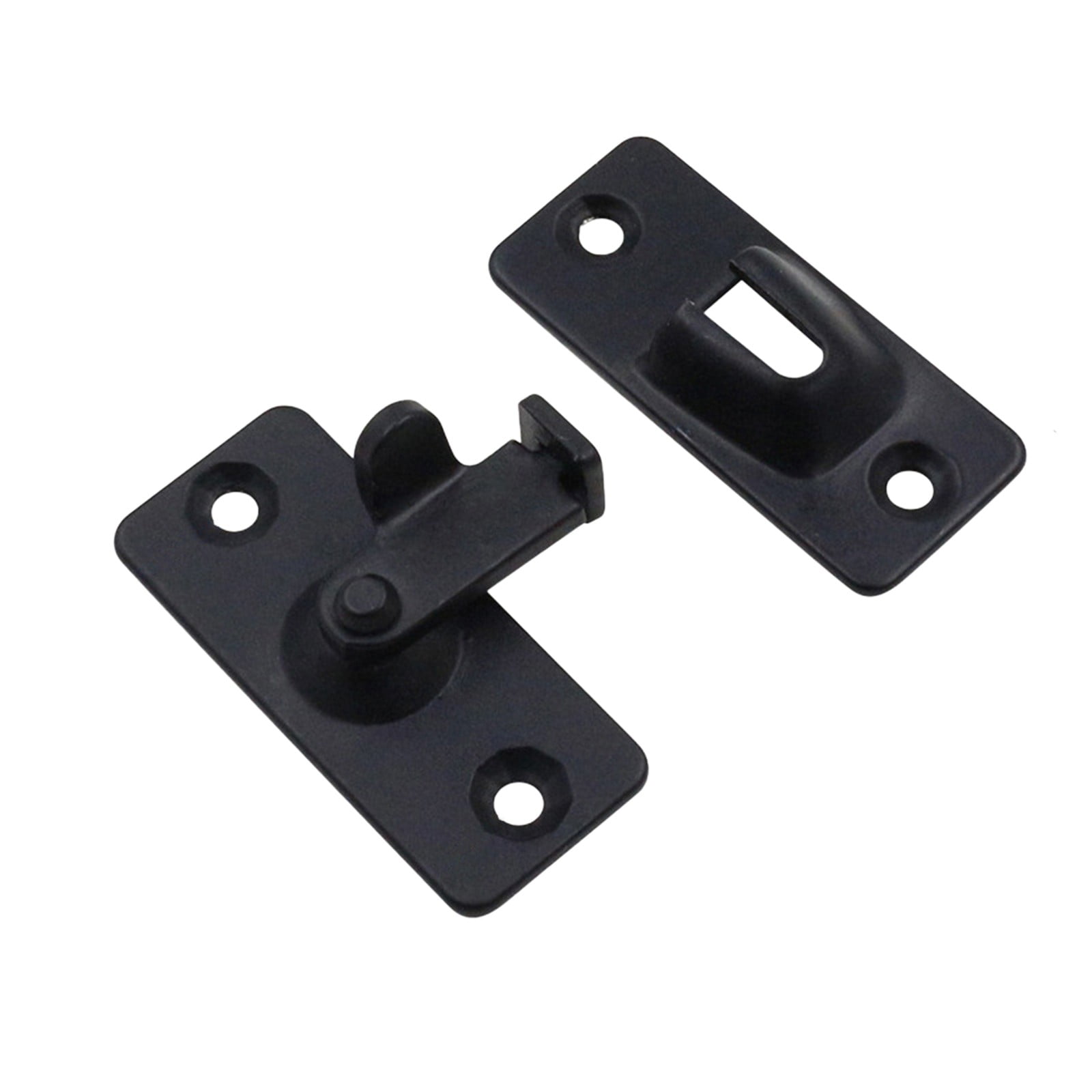 304 Bolt Lock gate latches Safety Door Lock Sliding Door Locks black ...