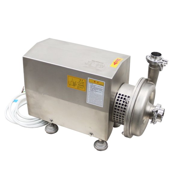 304 Food Grade Sanitary Centrifugal Pump 10 Ton/h Beverage Dairy Transfer Pump 220V