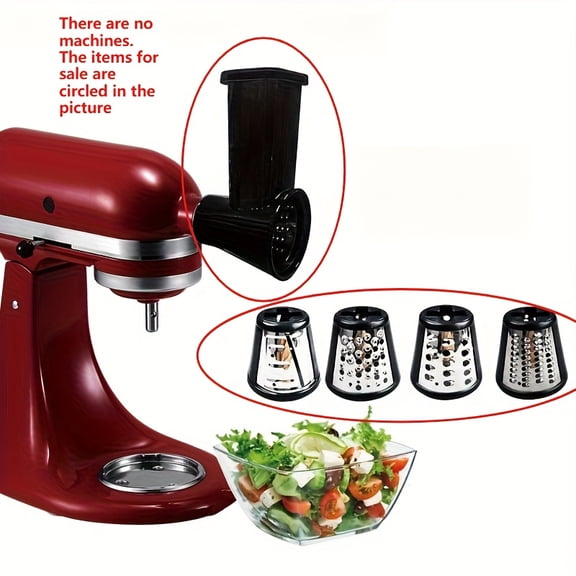 304 Food Processor Attachment - Multi-Function for Stand Mixers
