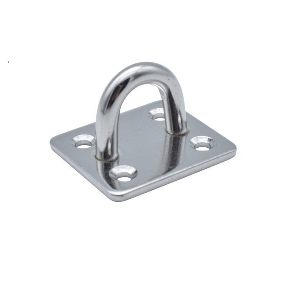 304 Small Square Hook Resistance Band Wall Anchor Workout Exercise Wall