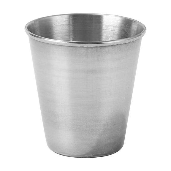 304 Stainless Dipping Bowl, Ergonomic Side Handle, Rust Resistant Polished Metal, Western Restaurant Condiment Dish