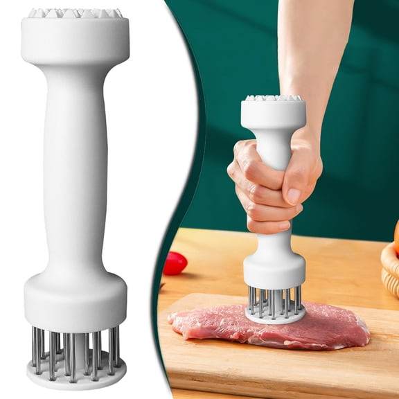 304 Stainless Meat Chopper 7.67Inch 1 Pc Beef Masher & Hamburger With Soft Grip Handle Dishwasher, Stainless Steel Meat Masher, Ground Beef Smasher Tool, Hamburger Chopper Utensil