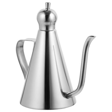 304 Stainless Oil Bottle Spout Glass Decanter Dispenser Filter Holder Kettle