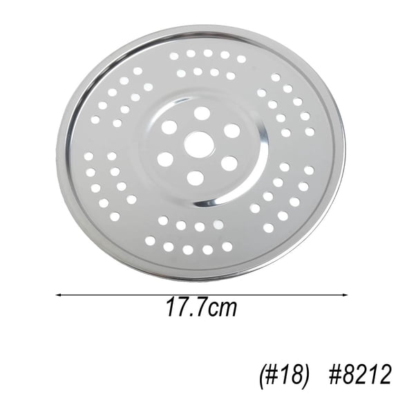 304 Stainless Steel 15-39Cm Steamer Tray Round Steamer Rack Steaming Plate 17.7Cm YIWEI