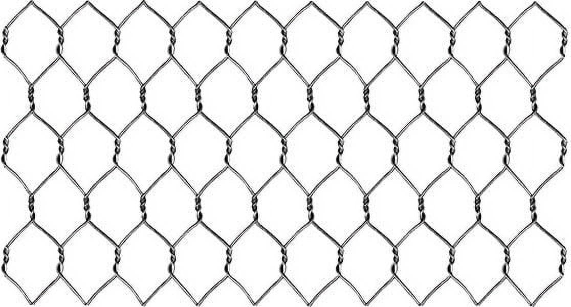304 Stainless Steel 22 Ga. Chicken Wire, Fence, 24 x 150' x 1 Hex Mesh 