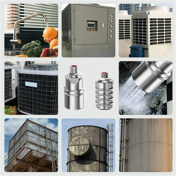 304 Stainless Steel Automatic Water Control Float Valve for Water Tanks Towers Pools 1.0MPa Pressure 1-Pack for Tools/Office(Silver),Hulucky