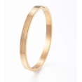thumbnail image 1 of 304 Stainless Steel Bangles Golden 2 inchx2-1/4 inch(51x57mm), 1 of 3