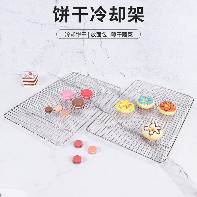 304 Stainless Steel Biscuit Cooling Rack Baking Bread Cake Cooling Rack