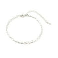 thumbnail image 1 of 304 Stainless Steel Cable Chains Bracelets Silver 7-1/4 inch(18.5cm), 1 of 5