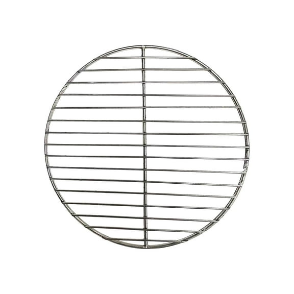 304 Stainless Steel Circular Grill Mesh - 21/24/30cm Thick BBQ Grate with High Temperature Resistance & Easy Cleaning | Heavy Duty Welded Design