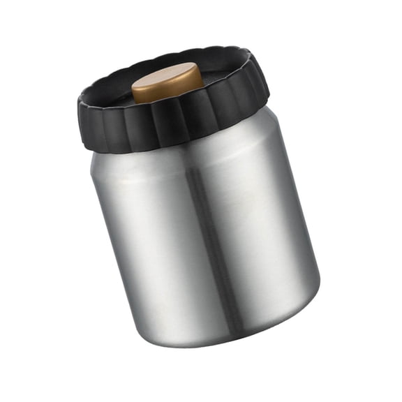 304 Stainless Steel Coffee Bean Storage Canister Sealed Kitchen Container