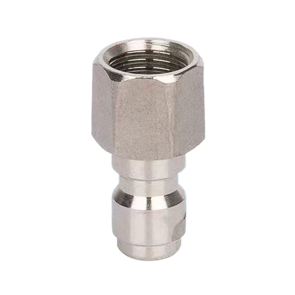 304 Stainless Steel Compression Tube Fitting, Pressure Washer Coupler, Stainless Steel Quick Connect Plug, Male Compression Union Connector - Shape A