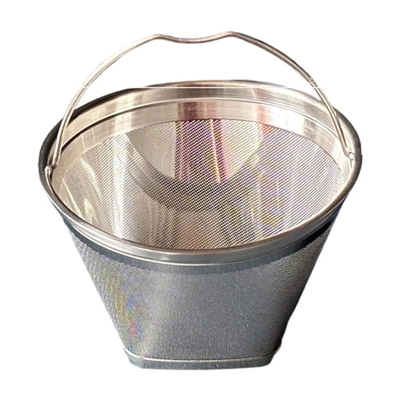 304 Stainless Steel Cone Coffee Filter Fine Meshes Screen Practical Coffee Machine Replacement Accessories