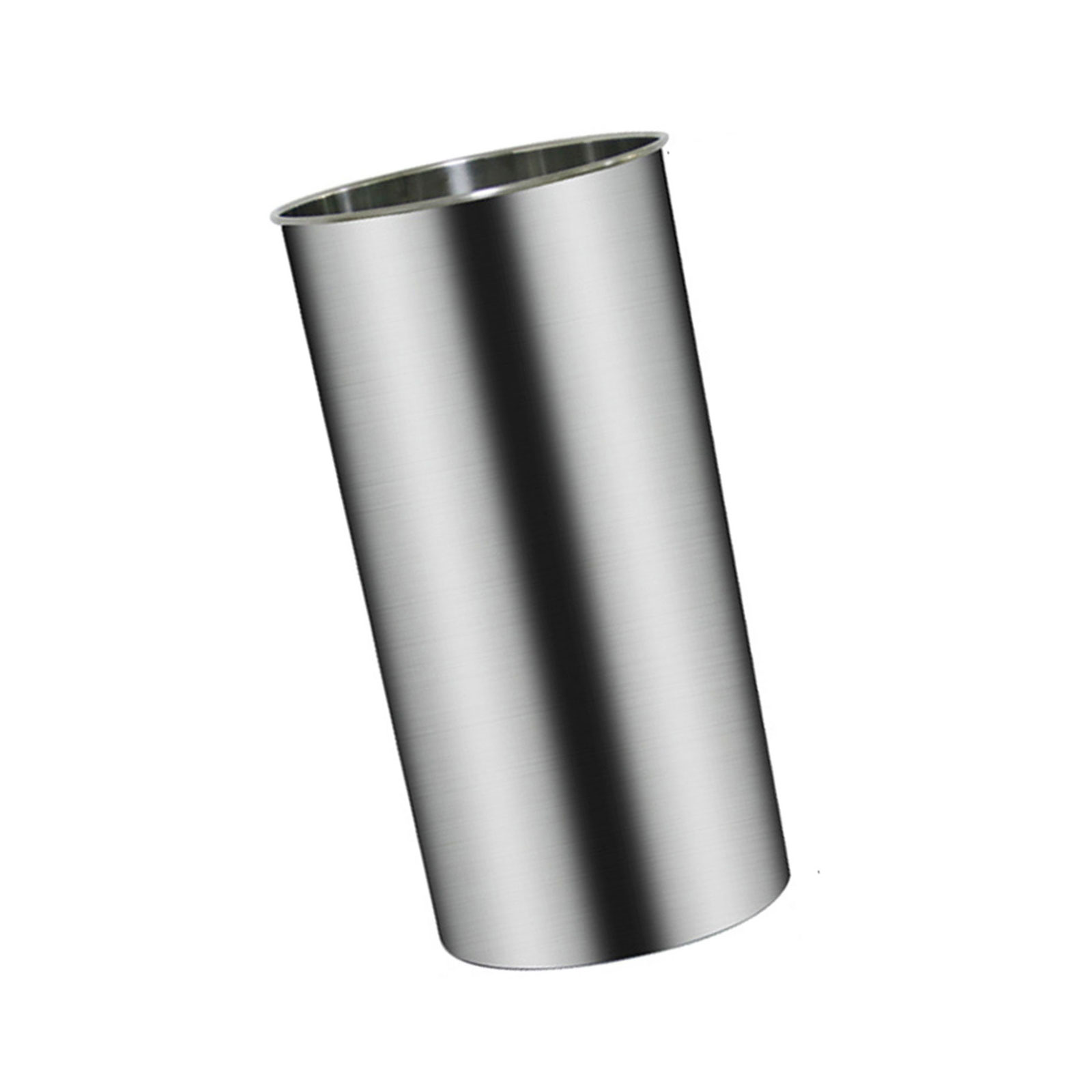 Rotating Lid Design 304 Stainless Steel Countertop Trash Bin With Rotating Lid Design For ...