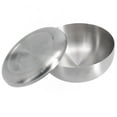 thumbnail image 1 of 304 Stainless Steel Cover Bowl Single Layer Steamed Rice Bowl Kitchen Tableware, 1 of 6