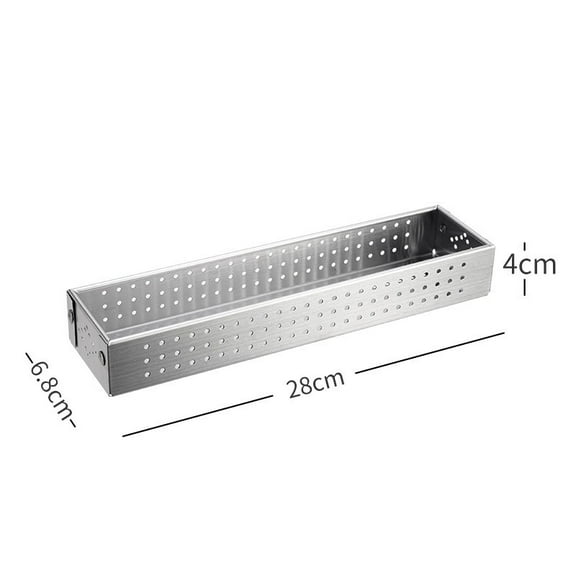 304 Stainless Steel Cutlery Box Chopstick Holder Kitchen Tableware Drainer Household Chopsticks Spoon Knife Fork Storage Box