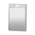 304 Stainless Steel Cutting Board DoubleSided, DishwasherSafe