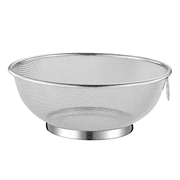304 Stainless Steel Drain Basket Thickened Mesh Screen 18cm 20cm 22cm 24cm