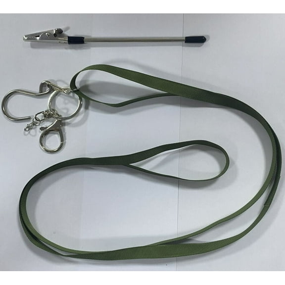 304 Stainless Steel Dress Zipper Helper Zipper Puller Zip with Hook and Clasp & 201 Stainless Steel Jewelry Helper Tool Stainless Steel Color 730mm