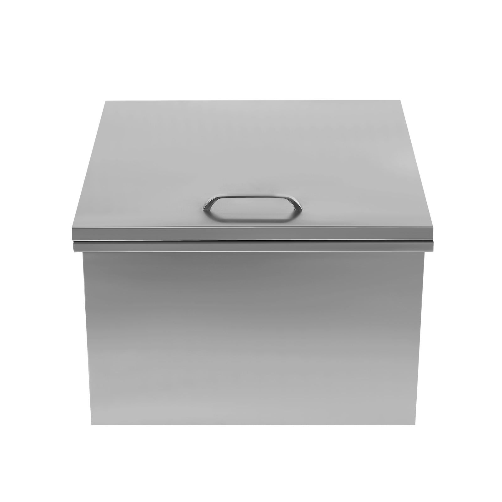 304 Stainless Steel Drop-in Ice Cooler 50L - 2cm Foam Insulation -5℃ to 91℃ Temp Range - Includes Lid Handle Filter Basket for Home Party Bar