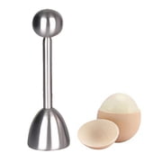 304 Stainless Steel Egg Cracker -Handheld Kitchen Egg Opener Tool, made of food-grade material, Food-Grade, Easy Clean, Durable & Comfortable Grip