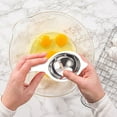 thumbnail image 1 of 304 Stainless Steel Egg Separator, Kitchen Baking Tool for Separating Egg Whites, Household Egg Filter for Cooking and Baking Use, 1 of 8