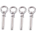 thumbnail image 1 of 304 Stainless Steel Eye Bolt Expansion Eyebolt M6×50-M6×100mm Suitable for Concrete Wall, 4 Pcs,4 pcs M6*50, 1 of 5