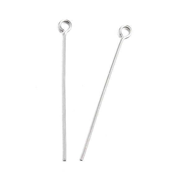 304 Stainless Steel Eye Pin Stainless Steel Color
