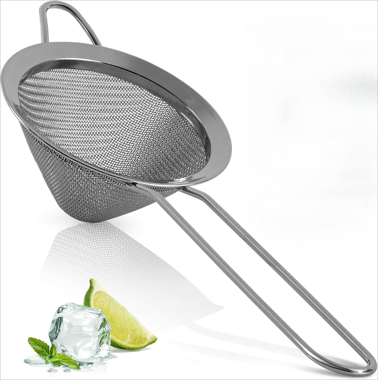 304 Stainless Steel Fine Mesh Strainer For Kitchen - Sieve Sifters For ...