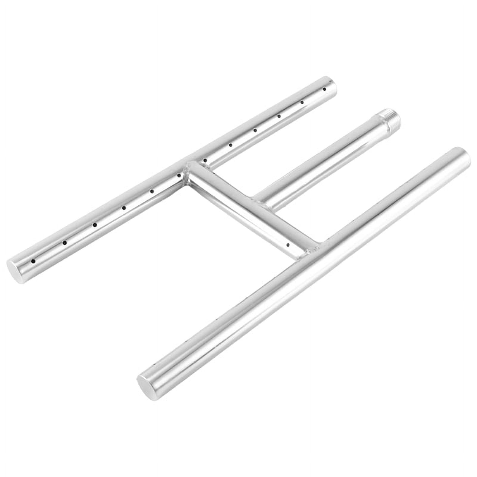304 Stainless Steel Fireplace and Fire Pit H-Burner Replacement Parts, 12-Inch By 6-Inch,1 x H Burner,Silver