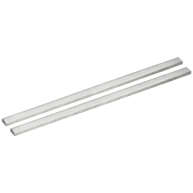 304 Stainless Steel Flat Bar, 1/8" Thickness 3/8" Width 12" Length 2