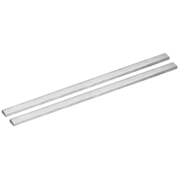 Uxcell 304 Stainless Steel Flat Bar, 5mm x 10mm x 300mm 2 pack