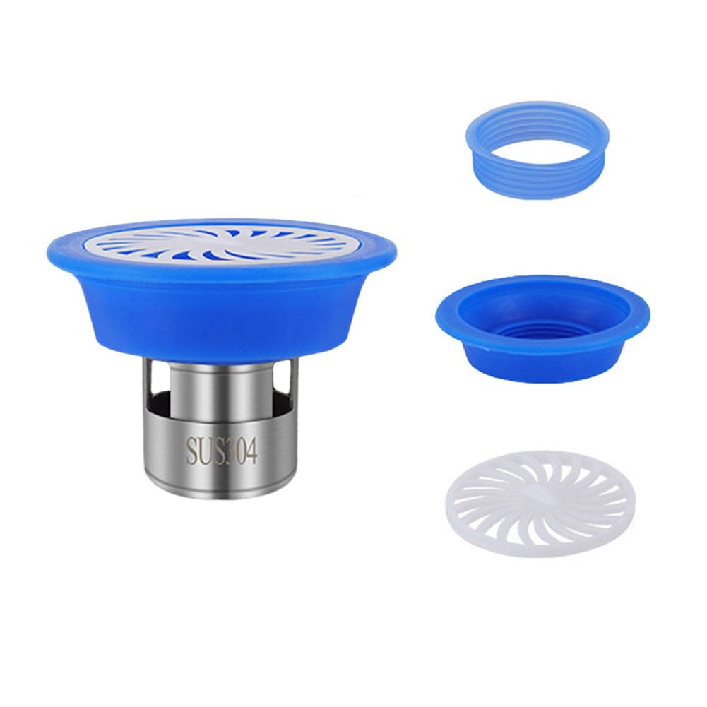 304 Stainless Steel Floor Drain Core Bathroom Sealed Sewer Sink ...