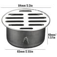 thumbnail image 1 of 304 Stainless Steel Floor Drain Grate Cover | Heavy Duty Round Outdoor Garden Drain | Diameter Design, 1 of 2