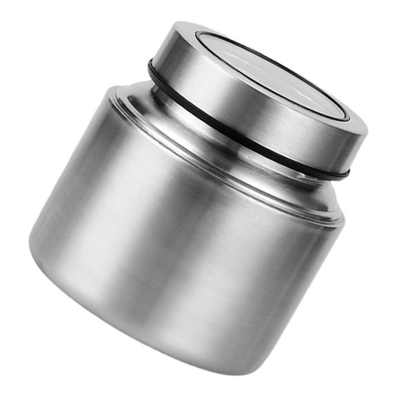 304 Stainless Steel Food Storage Jar Portable Teas Coffee Container Canister with Airtight Lid for Travel Camping