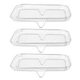 thumbnail image 1 of 304 Stainless Steel Fryer Racks, Stackable 3,Pack for Crispier Food, 8 Inch  Up, 1 of 15