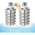 thumbnail image 1 of 304 Stainless Steel Fully Automatic Water Level Control Float Valve, 2 Pack Auto Shut Off Ball Mini Float Valve, Mini Float Ball Valve Water Level Controller for Water Tank (3/4'', Upper Water Intake), 1 of 9