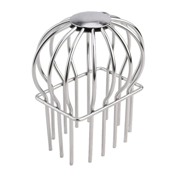 304 Stainless Steel Gutter Guard Leaf Filter Strainer for Downspouts Roof Pipes 8.5x6.5mm/11x10mm Silver Rustproof Mesh Screen