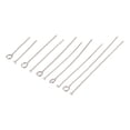 thumbnail image 1 of 304 Stainless Steel Head Pins Eye Pins Stainless Steel Color 6.8x5.2x1.1cm 100pcs/box, 1 of 7