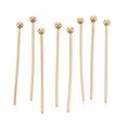 thumbnail image 1 of 304 Stainless Steel Head Pins Ion Plating(IP) Real 18K Gold Plated 25mm Head: 2mm, 1 of 3