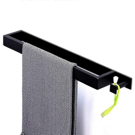 304 Stainless Steel With Hook Towel Rings Without Drilling, Chrome-plated Towel Rail, Towel Holder, Bath Towel Ring Holder For Bathroom And Kitchen, S