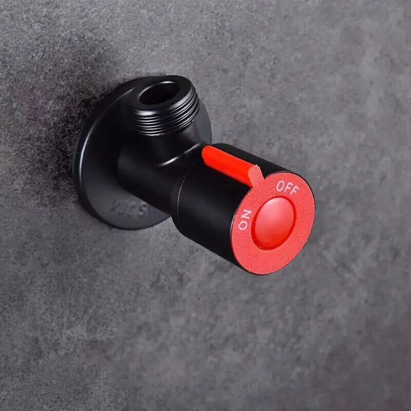 304 Stainless Steel Hot ＆ Cold Inlet Valve Bathroom Faucet Stop Valve