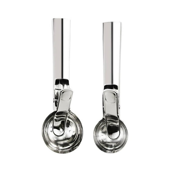 304 Stainless Steel Ice Cream Scoop Set Small And Large Sizes For Perfect Scooping