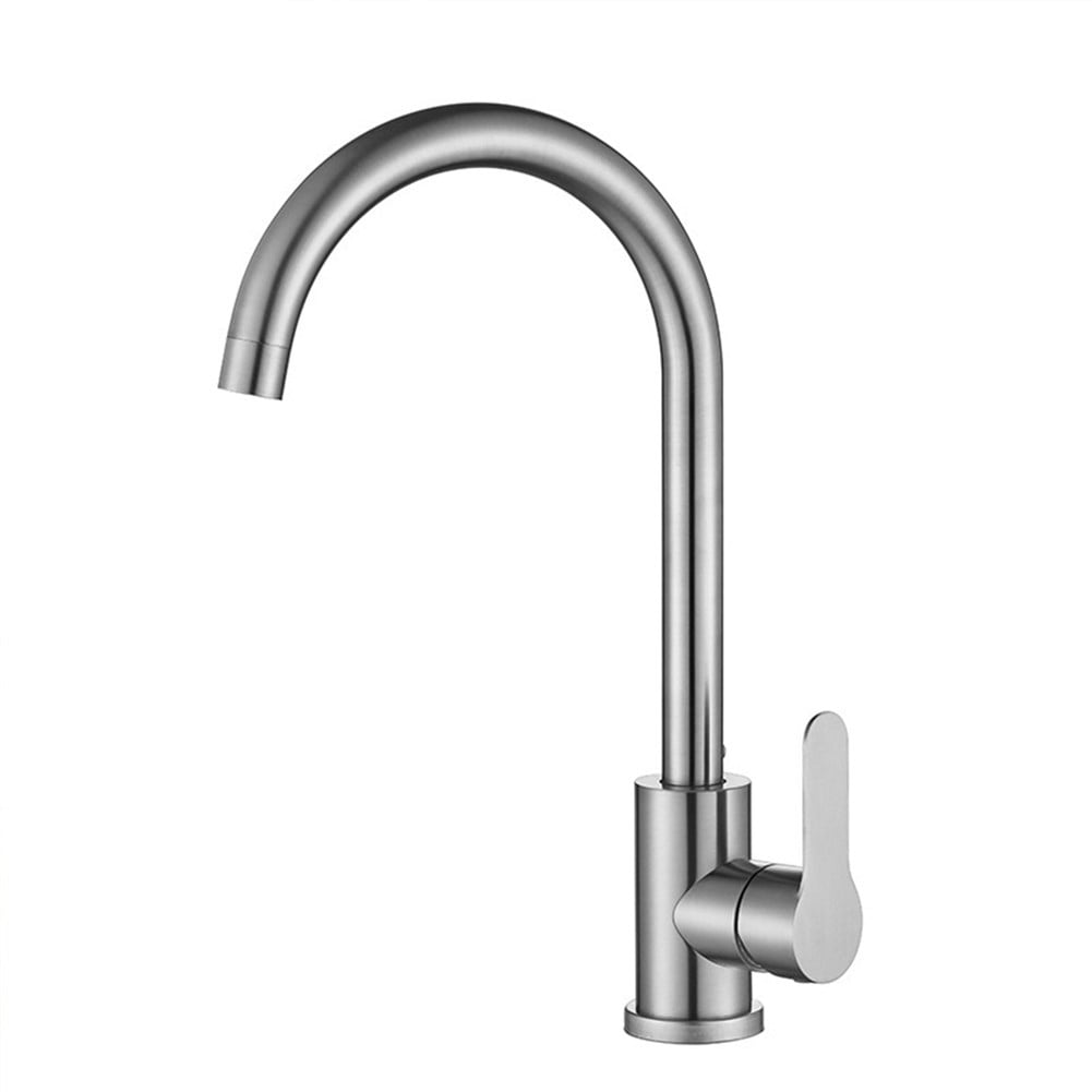 304 Stainless Steel Kitchen Faucet Sink Faucet Tap Cold and Hot Mixer