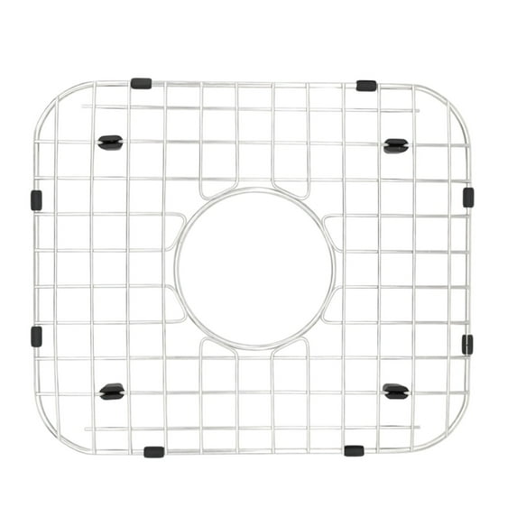 304 Stainless Steel Kitchen Sink Bottom Grid, Sink Grate with Center ...